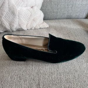 Circus by Sam Edelman Velvet Loafer (Dark Green)